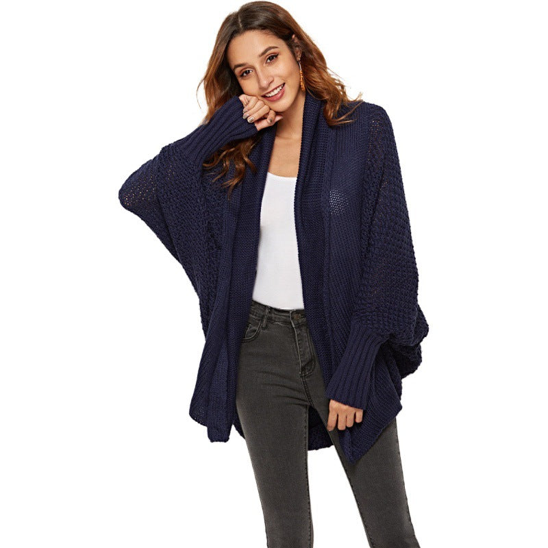 ST-dress Plus size women's sweater coat sweater cardigan