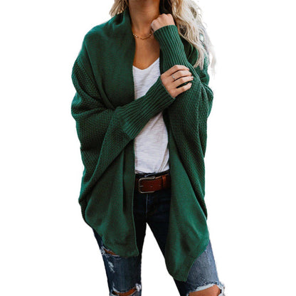 ST-dress Plus size women's sweater coat sweater cardigan