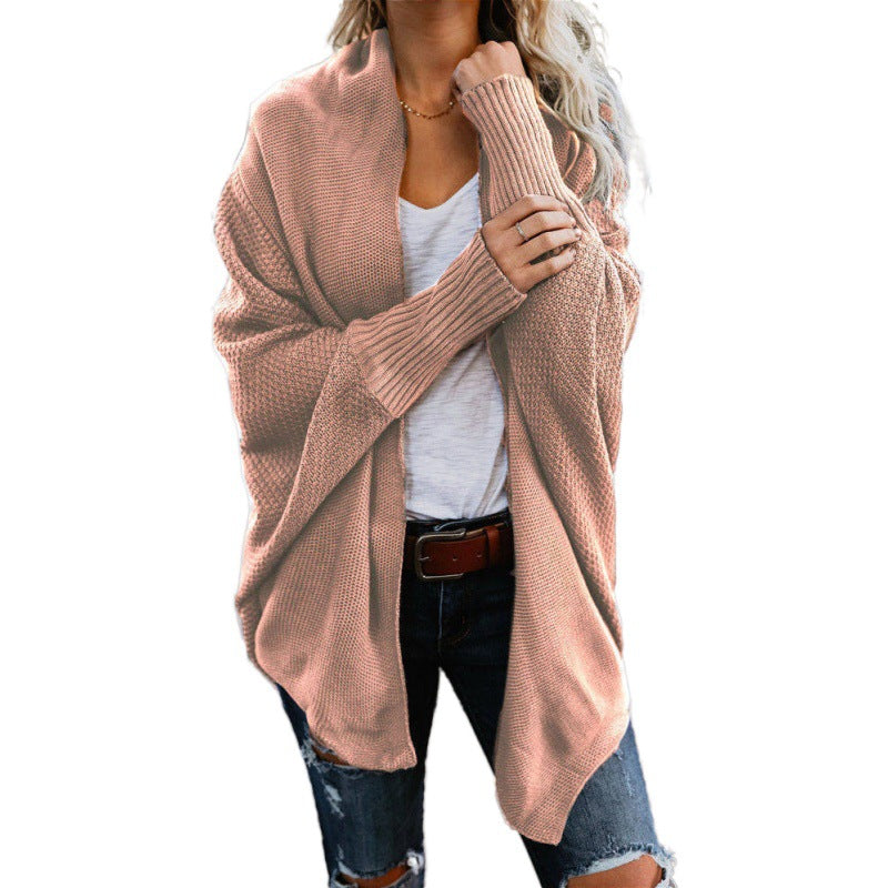 ST-dress Plus size women's sweater coat sweater cardigan