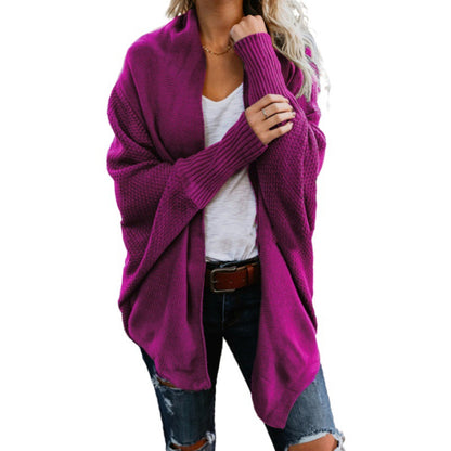 ST-dress Plus size women's sweater coat sweater cardigan