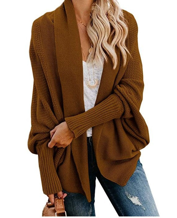 ST-dress Plus size women's sweater coat sweater cardigan