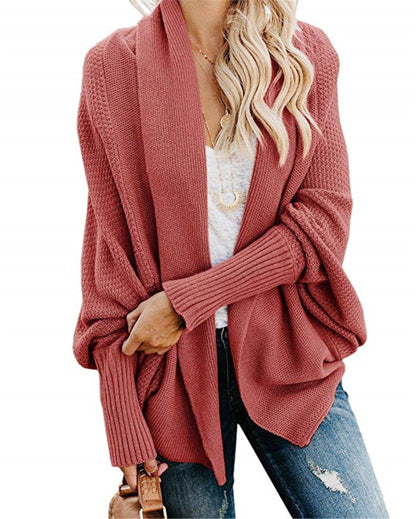 ST-dress Plus size women's sweater coat sweater cardigan