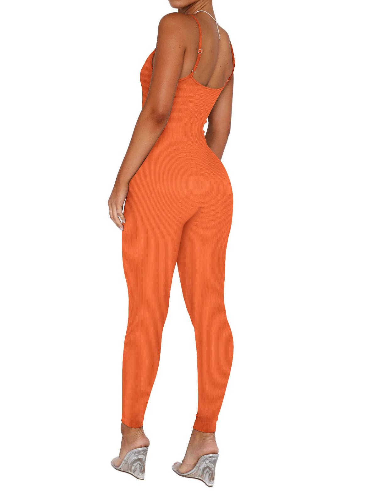 ST-dress Tight pit strap sports jumpsuit