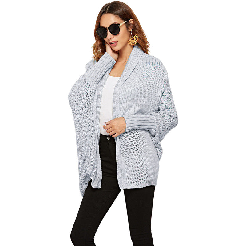 ST-dress Plus size women's sweater coat sweater cardigan